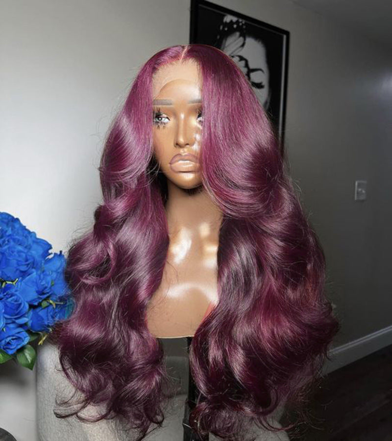 Highlight Ombre Lace Front Wavy Lace Glueless Wig