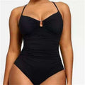 One-piece Ladies Shoulder Bathing Suit