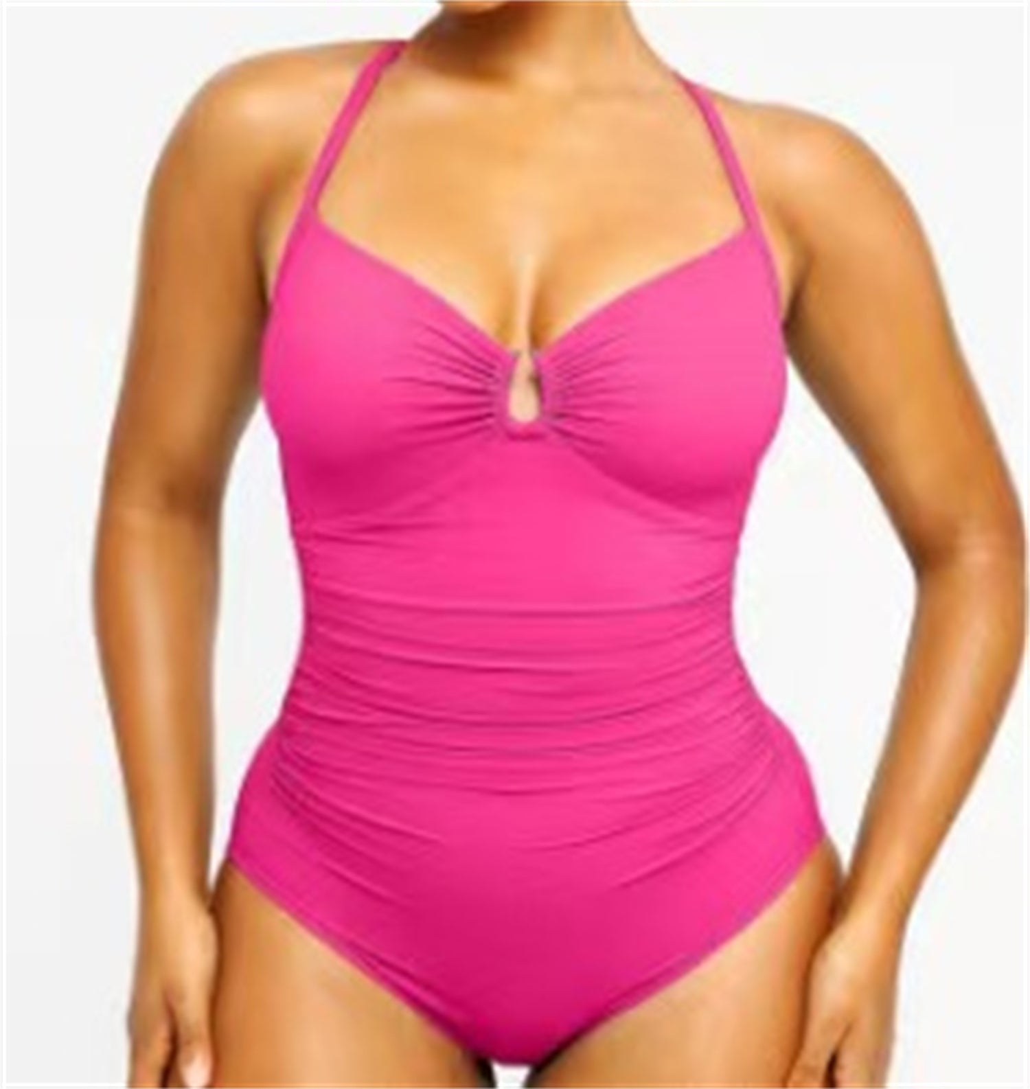 One-piece Ladies Shoulder Bathing Suit